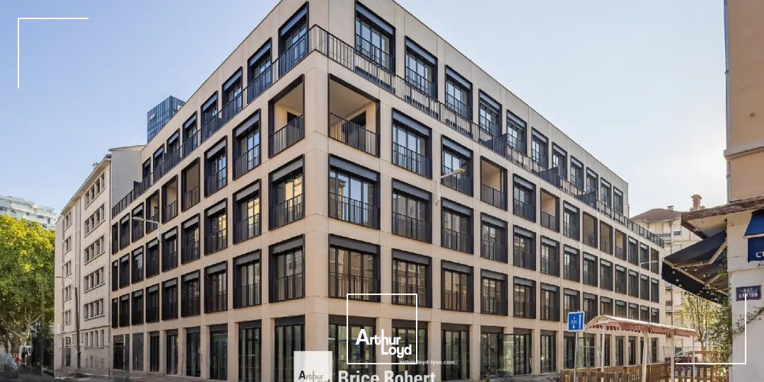 A louer - MANUFACTURE - Bureaux neufs avec prestations qualitatives - Lyon 3ème Part Dieu 