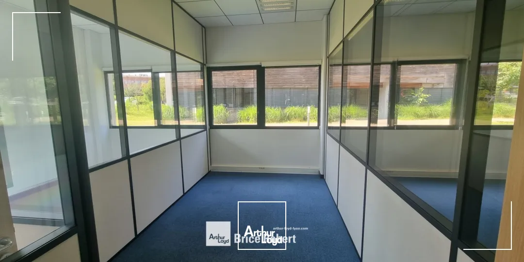 A louer - WOODSTOCK - Bureaux dans un parc technologique - Corbas