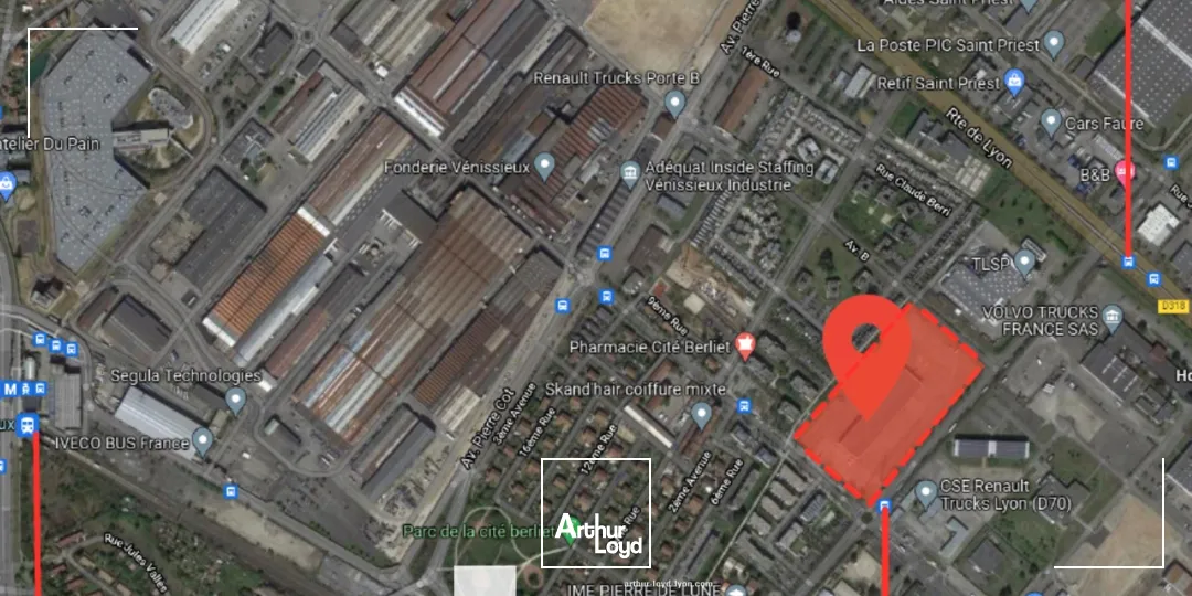 A LOUER - Parc d'activités dernière génération - SAINT-PRIEST