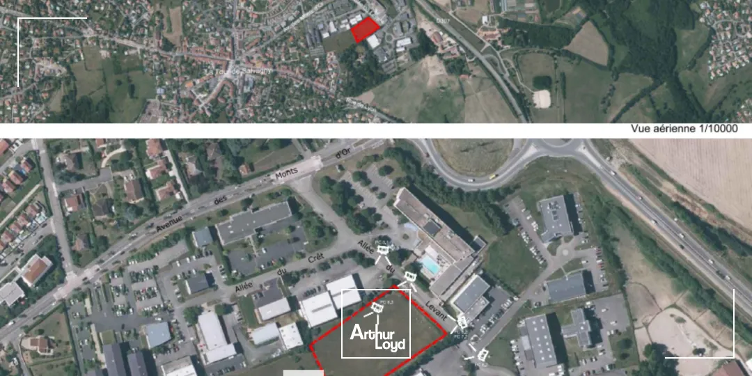 Terrain pour clé en main - à la vente ou à la location - La Tour de Salvagny