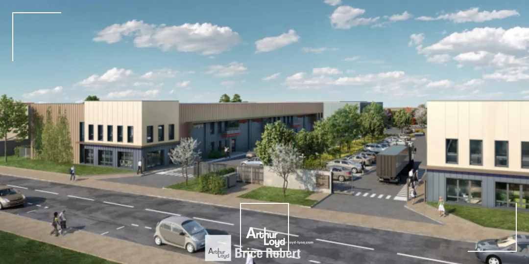 Local d'activités neuf - à la location - Genay