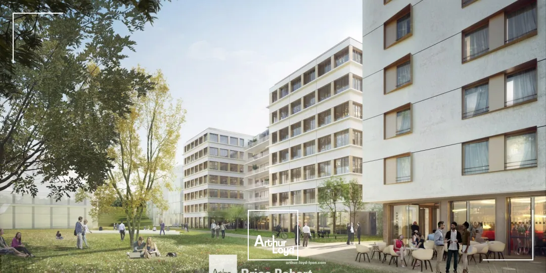 A louer - TERRA CAMPUS - Bureaux neufs dans la ZAC de la Clairière - Bron