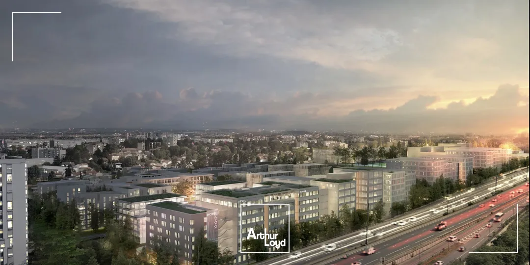 A louer - TERRA CAMPUS - Bureaux neufs dans la ZAC de la Clairière - Bron