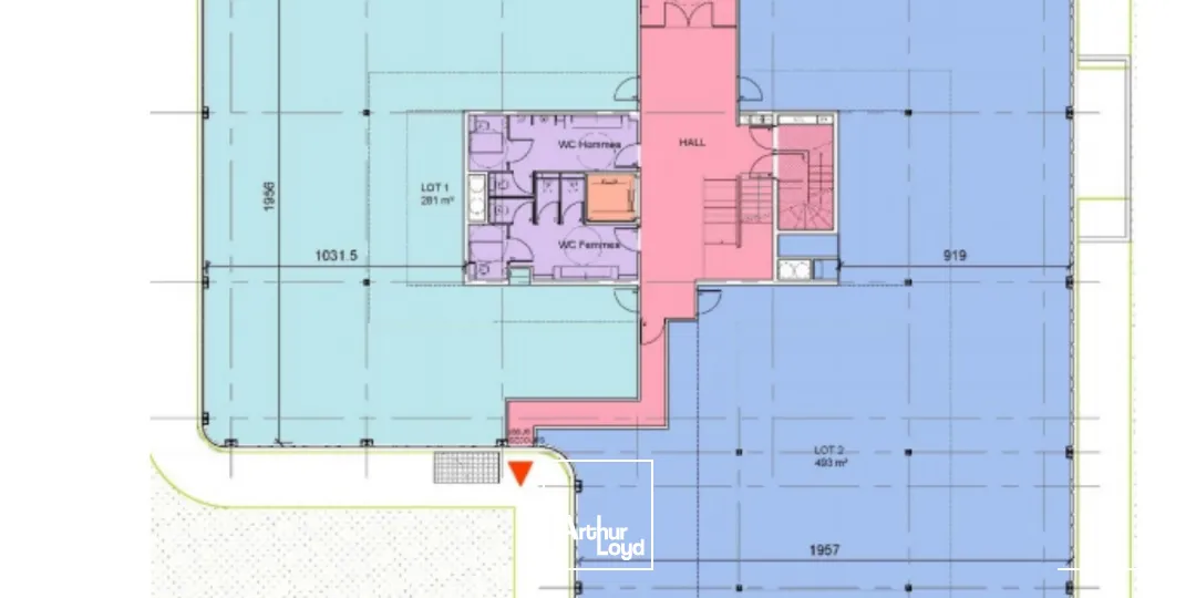 A vendre ou à louer - EAST VILLAGE - Bureaux dans immeuble indépendant - Saint Maurice de Beynost