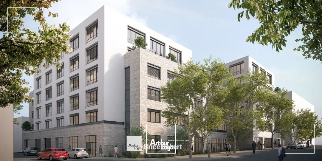 A vendre ou à louer - BROOKLYN - Bureaux neufs ERP 5 - Lyon 9ème Vaise