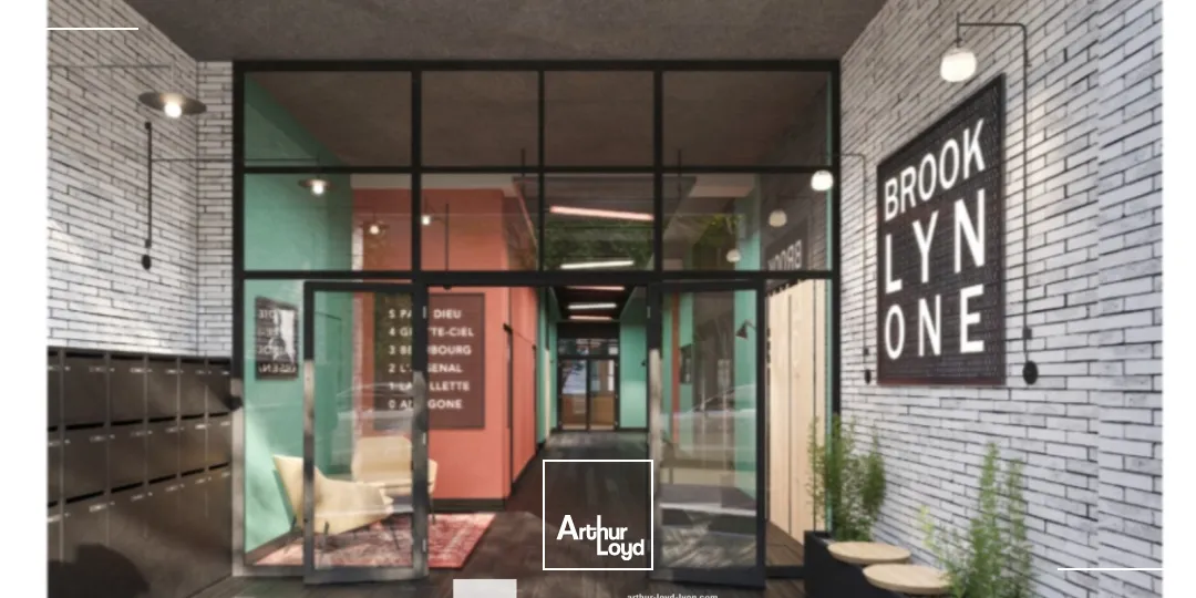 A vendre ou à louer - BROOKLYN - Bureaux neufs ERP 5 - Lyon 9ème Vaise