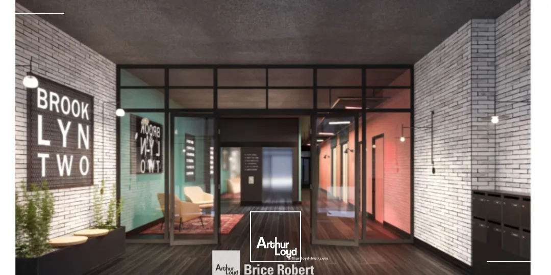 A vendre ou à louer - BROOKLYN - Bureaux neufs ERP 5 - Lyon 9ème Vaise