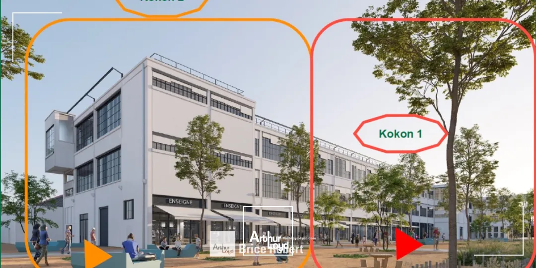 A vendre ou à louer - KOKON - Bureaux neufs - Vaulx-en-Velin