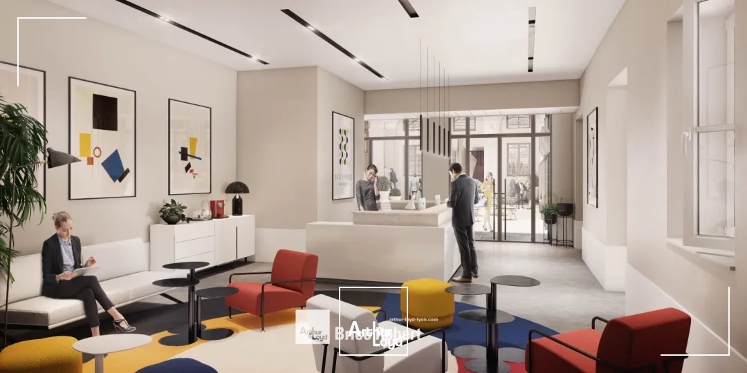 A vendre - BELLACORTE - Bureaux de très grand standing dans immeuble restructuré - Lyon 2ème Bellecour