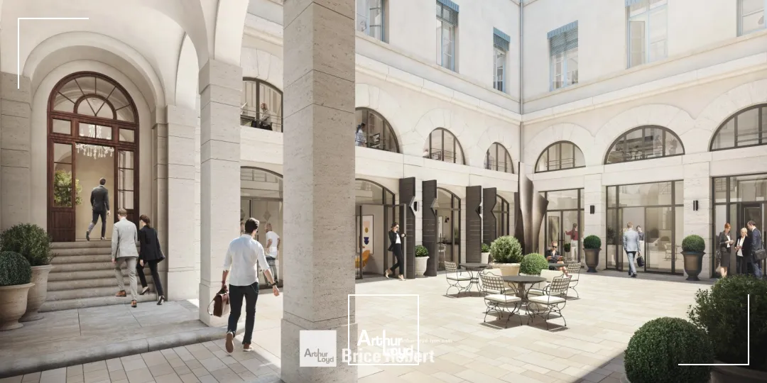 A vendre - BELLACORTE - Bureaux de très grand standing dans immeuble restructuré - Lyon 2ème Bellecour