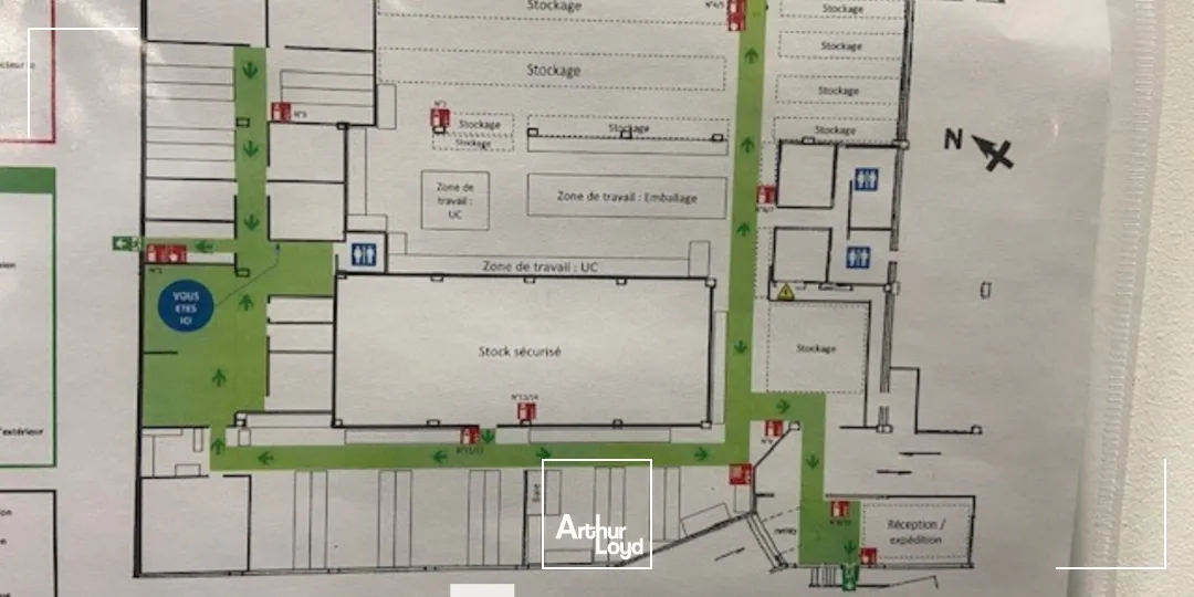 A LOUER - Local d'activités - RILLIEUX