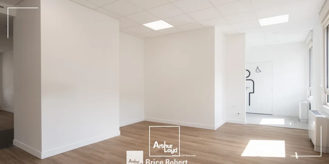 A louer - LE GUILLOUD - Bureaux à proximité du quartier Montchat - Lyon 3ème