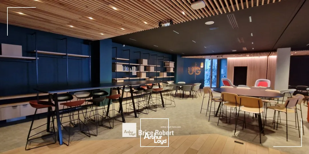 A louer - URBAN GARDEN - Bureaux à louer dans le quartier de Gerland - Lyon 7ème 