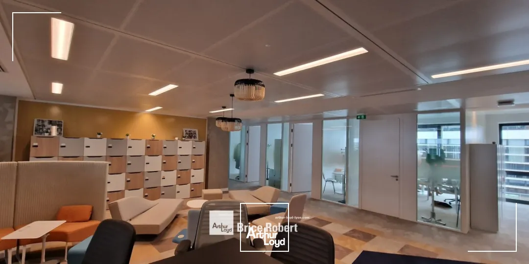 A louer - URBAN GARDEN - Bureaux à louer dans le quartier de Gerland - Lyon 7ème 