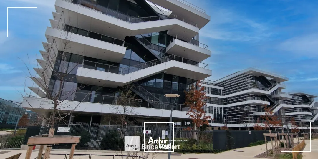 A louer - URBAN GARDEN - Bureaux à louer dans le quartier de Gerland - Lyon 7ème 