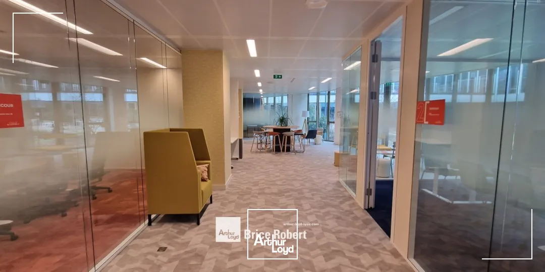 A louer - URBAN GARDEN - Bureaux à louer dans le quartier de Gerland - Lyon 7ème 