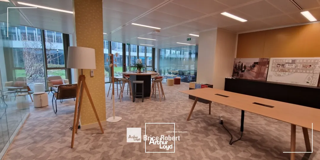 A louer - URBAN GARDEN - Bureaux à louer dans le quartier de Gerland - Lyon 7ème 