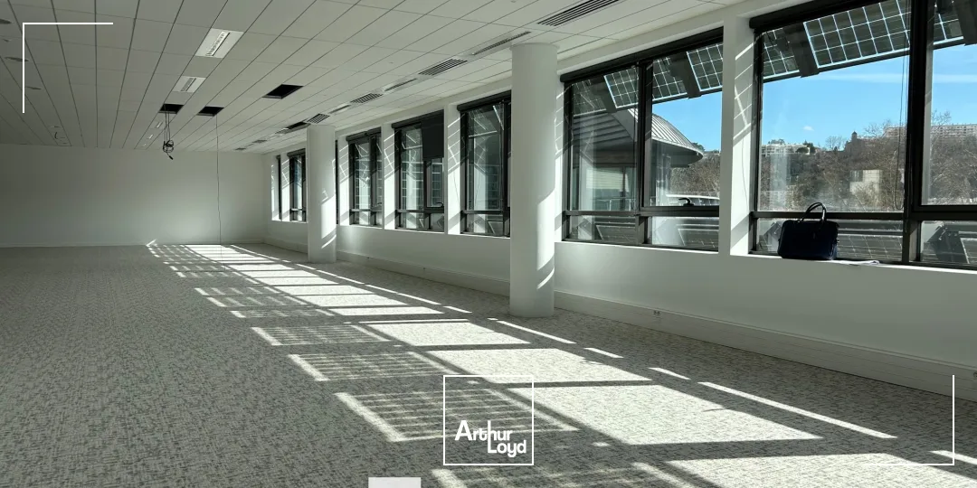 A louer - SOLAR WEST - Bureaux le long des berges de Saône - Lyon 9ème Vaise 