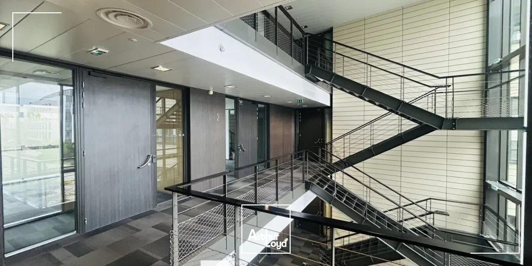 A louer - SOLAR WEST - Bureaux le long des berges de Saône - Lyon 9ème Vaise 