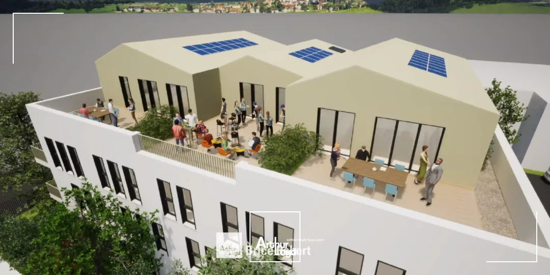 A vendre - 7 UP - Bureaux dans programme composé de 2 bâtiment ERP5 - Dardilly