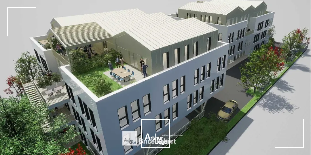 A vendre - 7 UP - Bureaux dans programme composé de 2 bâtiment ERP5 - Dardilly