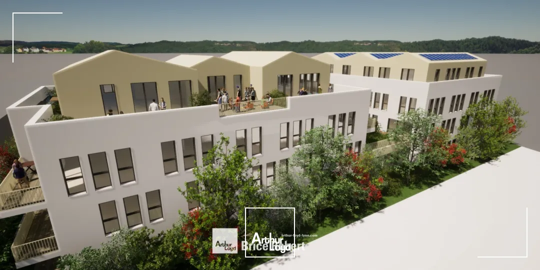 A vendre - 7 UP - Bureaux dans programme composé de 2 bâtiment ERP5 - Dardilly