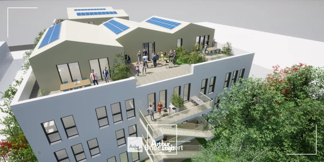 A vendre - 7 UP - Bureaux dans programme composé de 2 bâtiment ERP5 - Dardilly