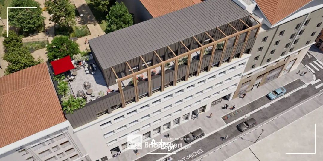 A vendre - LE 7E ART - Bureaux neufs - Lyon 7ème