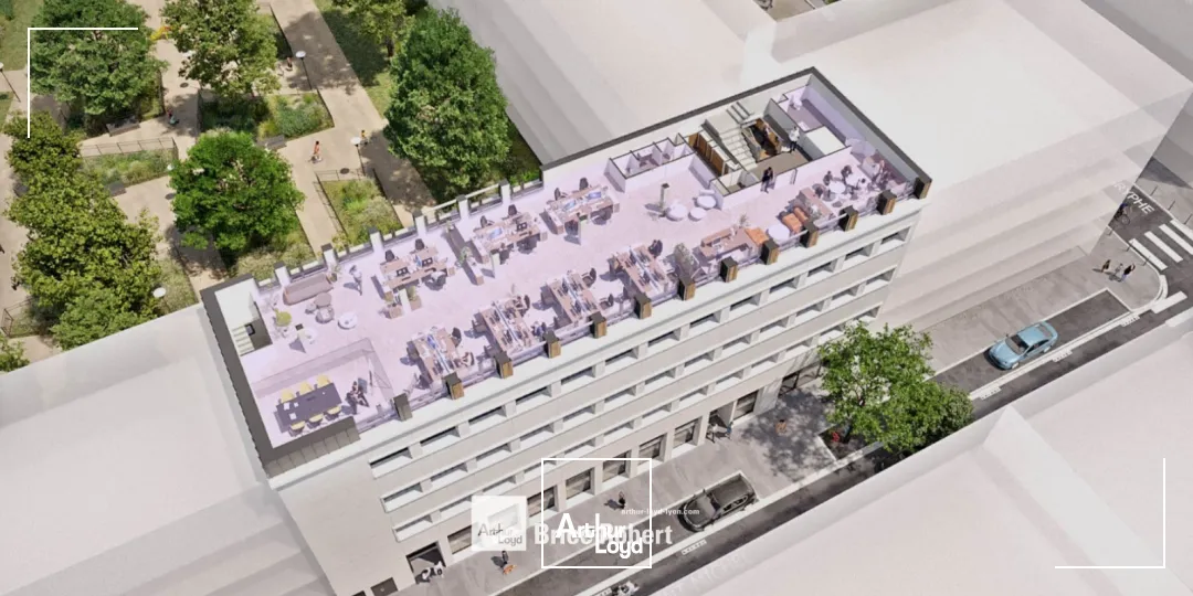 A vendre - LE 7E ART - Bureaux neufs - Lyon 7ème