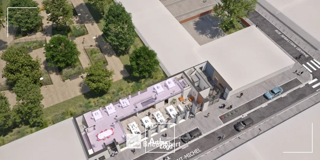 A vendre - LE 7E ART - Bureaux neufs - Lyon 7ème