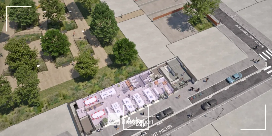 A vendre - LE 7E ART - Bureaux neufs - Lyon 7ème