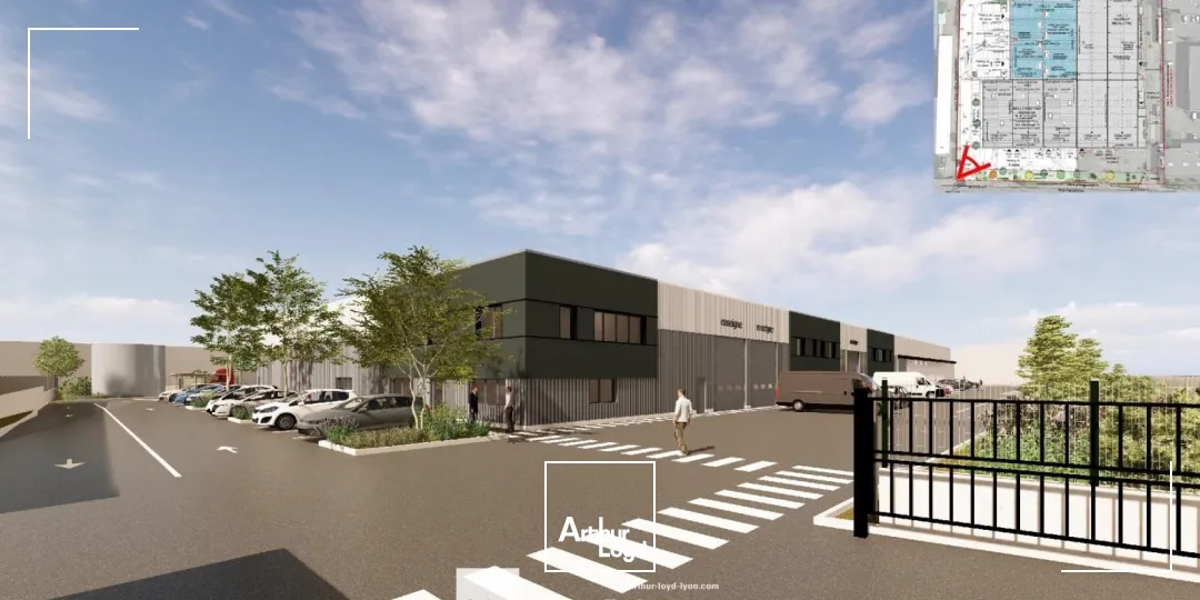 A LOUER - Bâtiment d'activités - DECINES-CHARPIEU