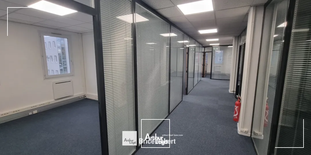 A louer - LES JARDINS D'ENTREPRISES - Bureaux dans un parc tertiaire - Lyon 7ème