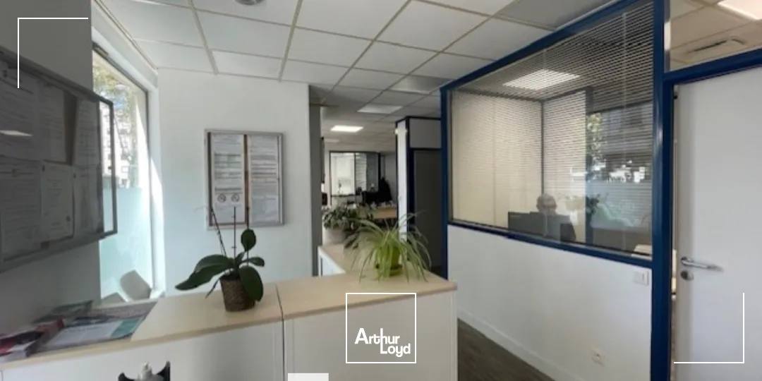 A louer - Bureaux lumineux en RDC - Villeurbanne 