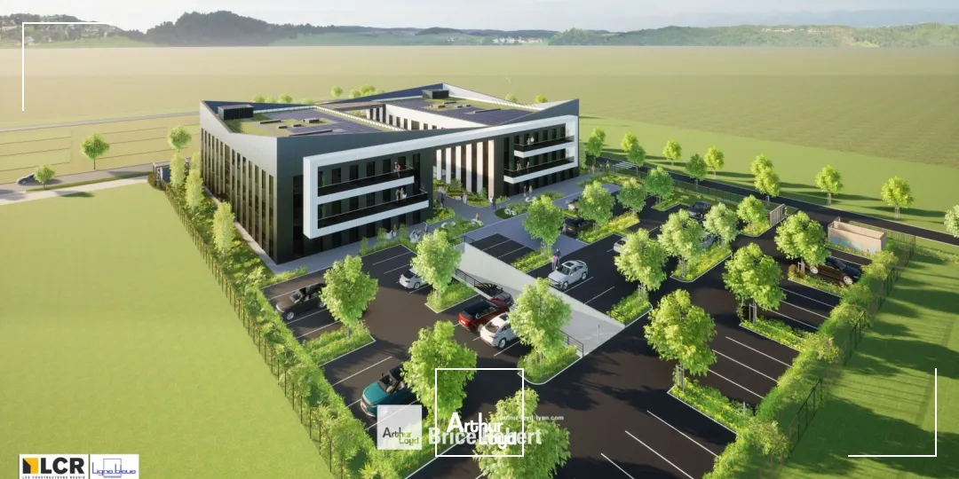 A vendre - LE PATIO - Bureaux neufs dans - Genas