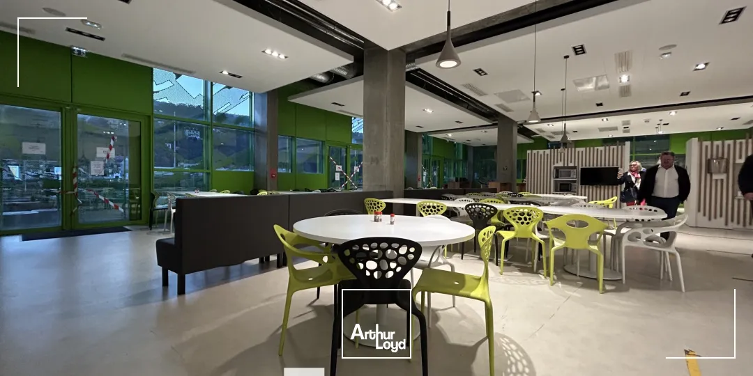 A louer - LE CUBE VERT - Bureaux aménagés - Lyon 2ème Confluence 