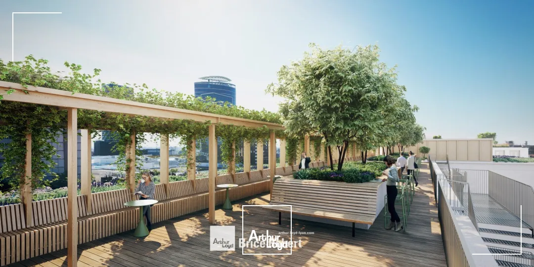 A louer - SEED - Bureaux dans un immeuble neuf - Lyon 6ème Part-Dieu