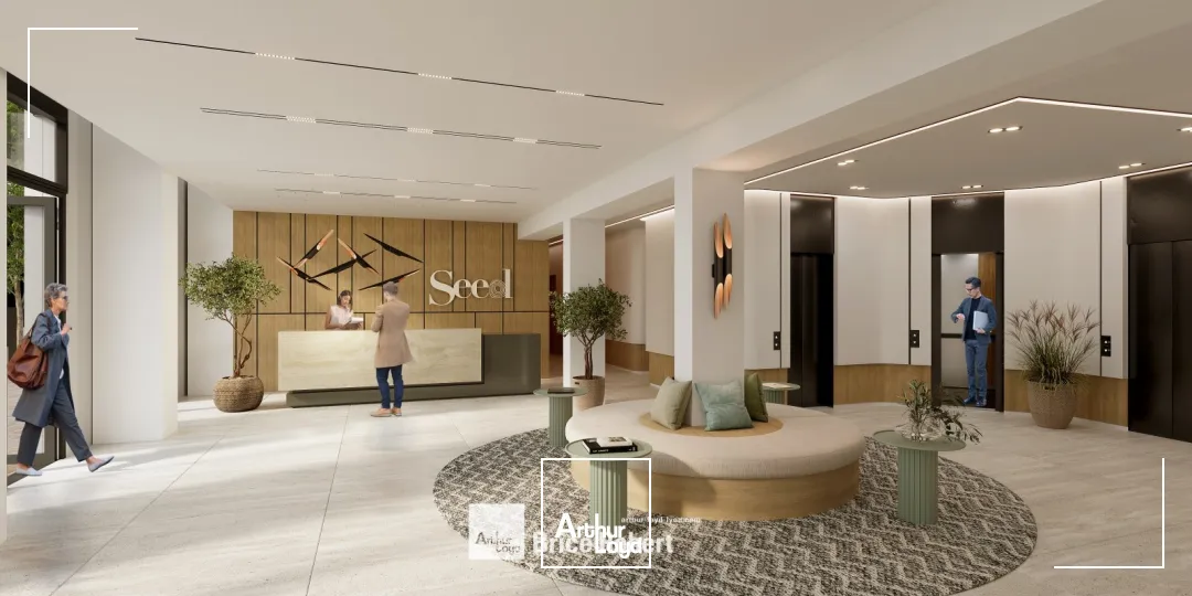 A louer - SEED - Bureaux dans un immeuble neuf - Lyon 6ème Part-Dieu