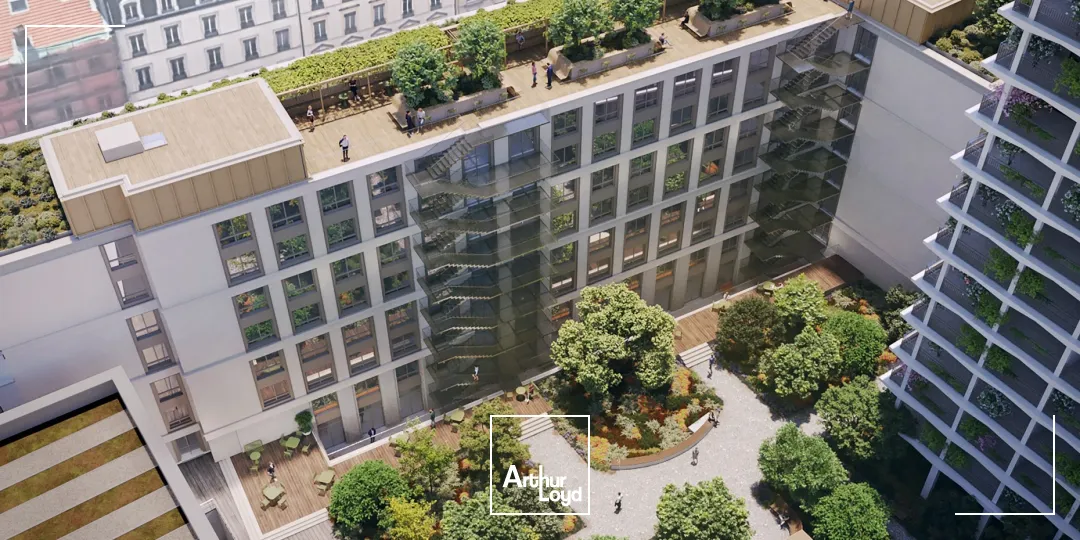 A louer - SEED - Bureaux dans un immeuble neuf - Lyon 6ème Part-Dieu