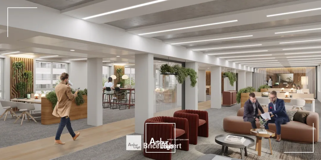 A louer - SEED - Bureaux dans un immeuble neuf - Lyon 6ème Part-Dieu