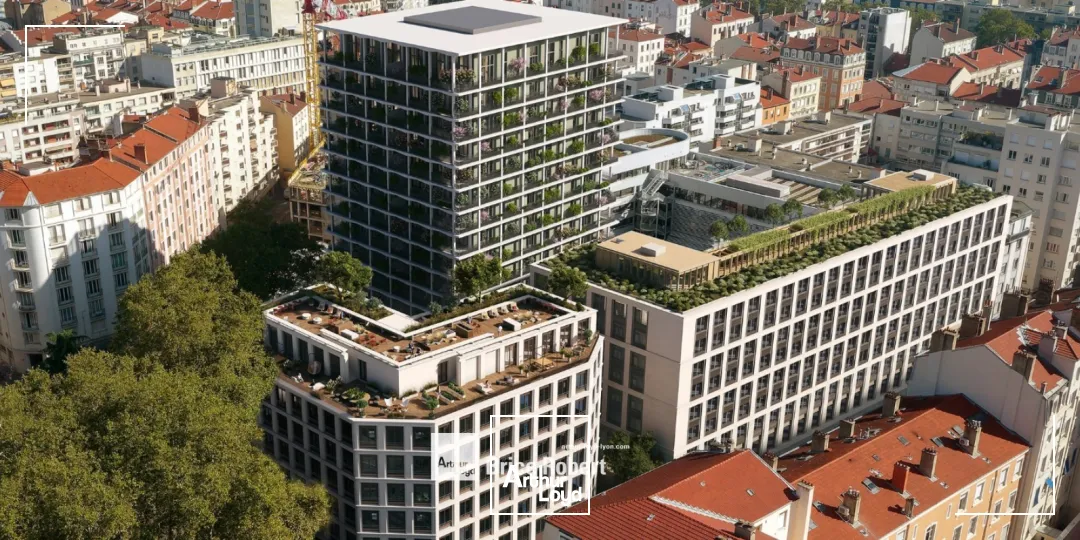 A louer - SEED - Bureaux dans un immeuble neuf - Lyon 6ème Part-Dieu