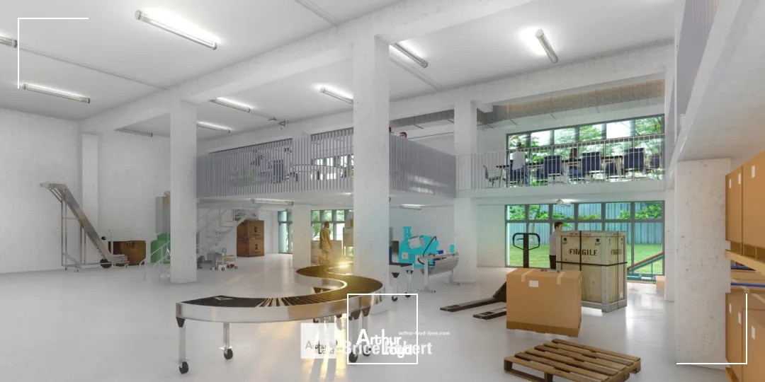 A vendre - VOY 207 - Bureaux et Locaux d'activités neufs - Saint Genis Laval 