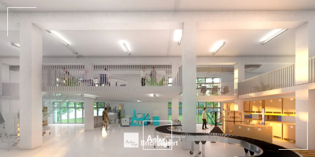 A vendre - VOY 207 - Bureaux et Locaux d'activités neufs - Saint Genis Laval 