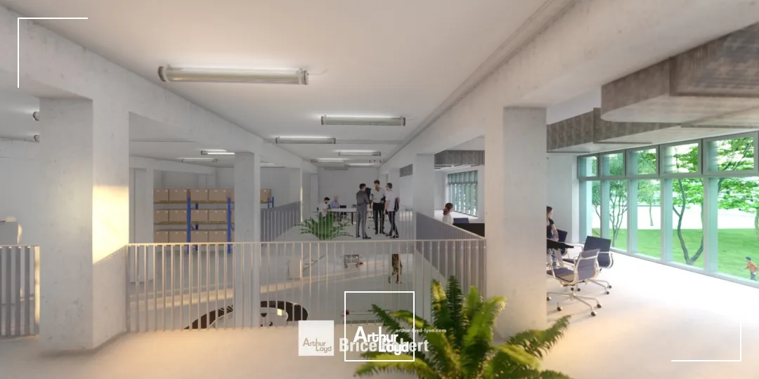 A vendre - VOY 207 - Bureaux et Locaux d'activités neufs - Saint Genis Laval 