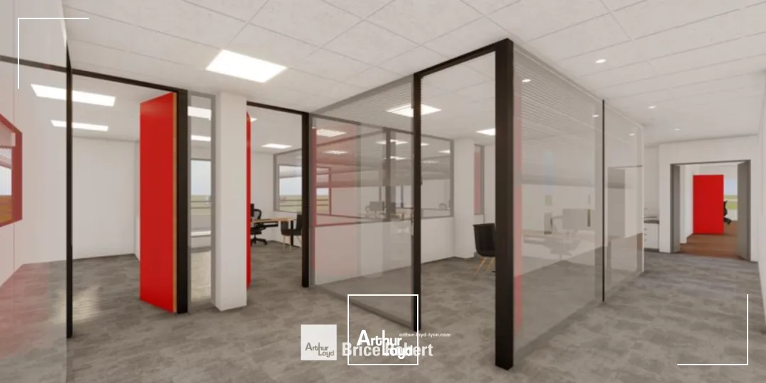 A louer - STRATTON I - Bureaux de bon standing - Dardilly