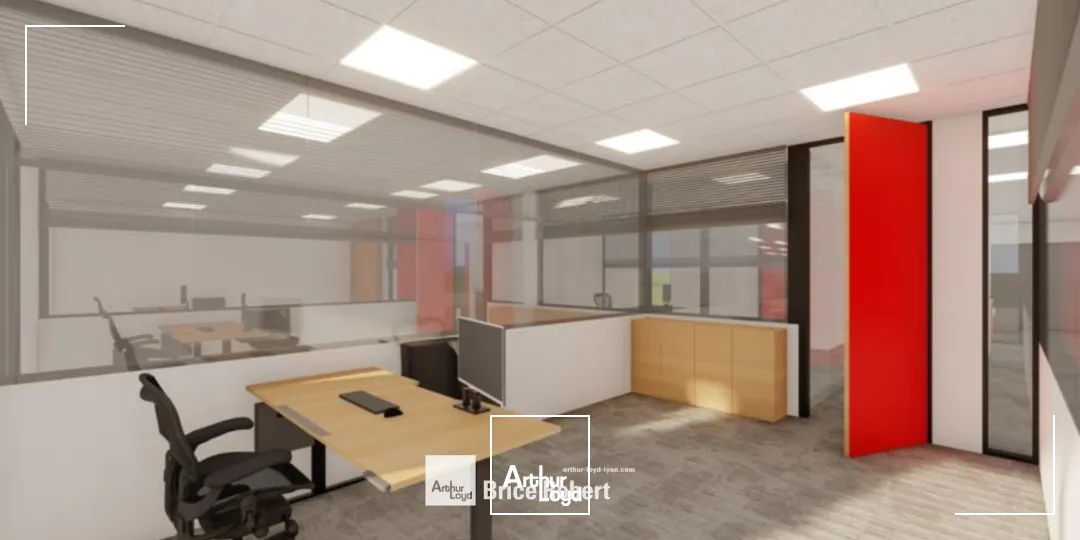 A louer - STRATTON I - Bureaux de bon standing - Dardilly