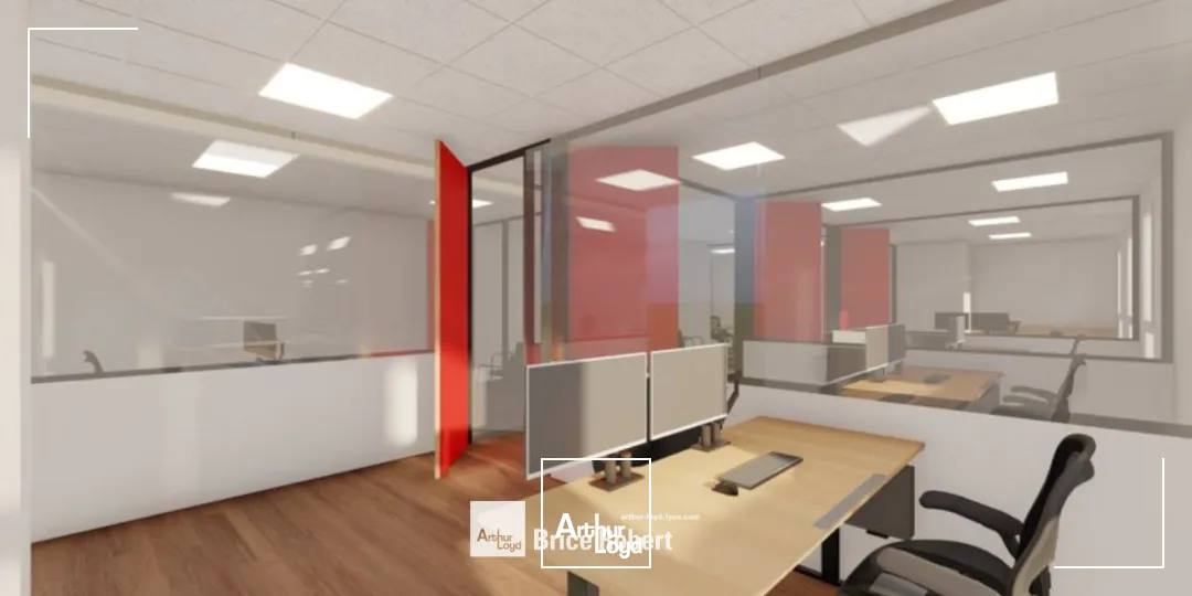 A louer - STRATTON I - Bureaux de bon standing - Dardilly