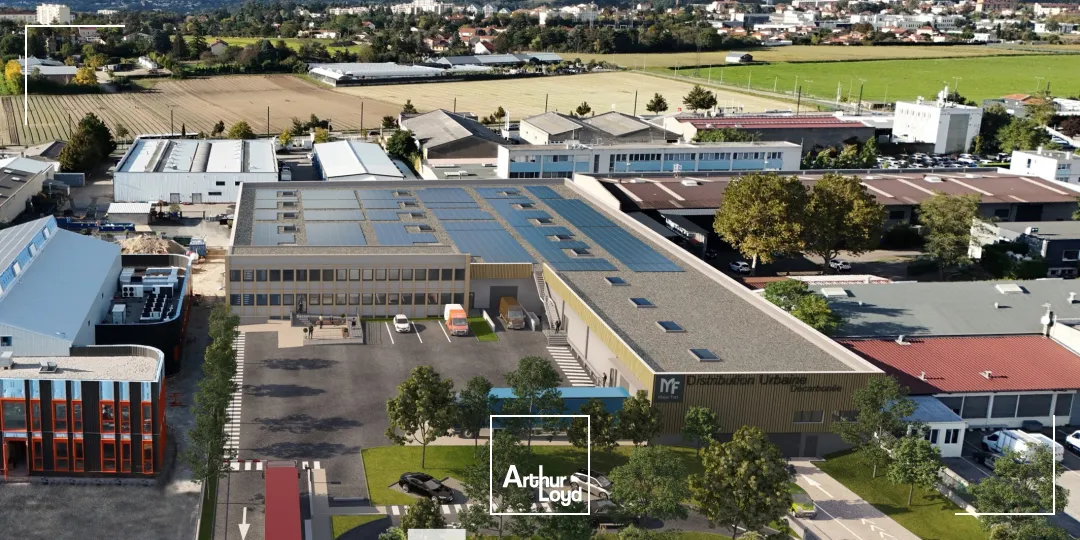 A louer - Bâtiment d'activités rénové - Caluire et Cuire