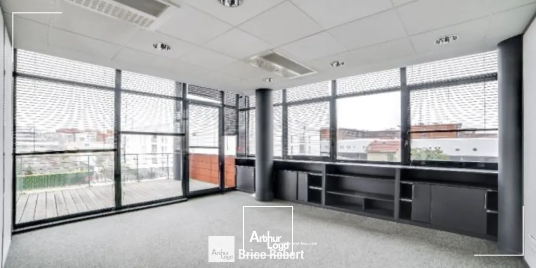 A louer - LES JARDINS D'OSAKA - Bureaux climatisés et lumineux - Lyon 8ème