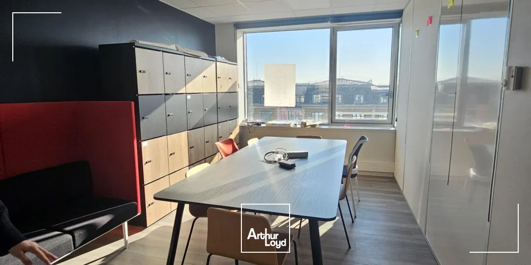 A louer - LE TANGRAM - Bureaux aménagés lumineux - Lyon 7ème